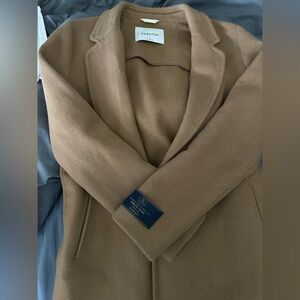 Babaton Camel Wool Blend Jacket